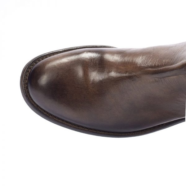Jo Ghost Stivaletto Cavallo crust testa di moro 3552 Prezzo Ridotto