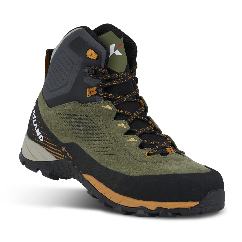 Kayland VISION GTX OLIVE - ORANGE Saldi Di Fabbrica