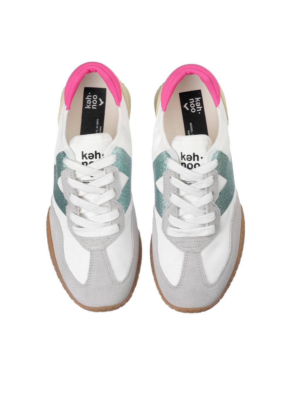 Kehnoo KW 9312 WHITE-SKY-FUXIA