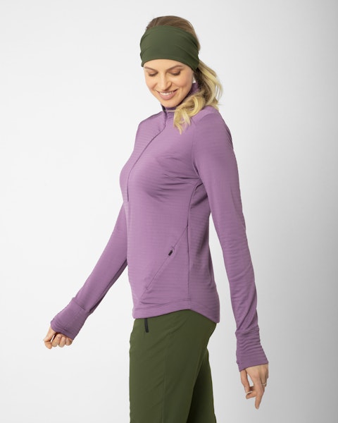 Lamunt NORA MAGLIA MANICA LUNGA CON ZIP Vendita Calda