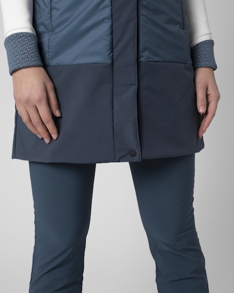 Lamunt ELENA GILET LUNGO IN CASHMERE In Linea