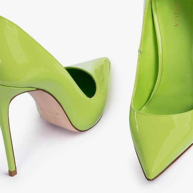 Le Silla Décolleté vernice verde apple Presa