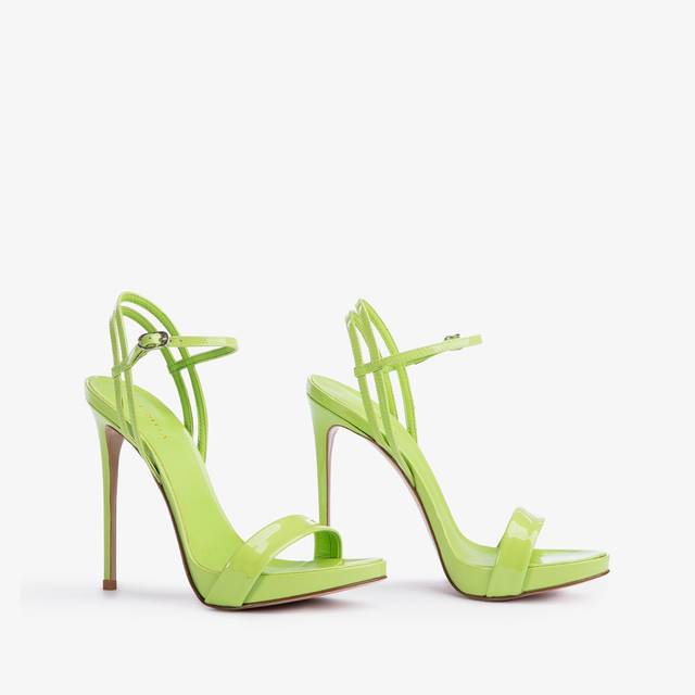 Le Silla Sandalo vernice verde apple Sconto