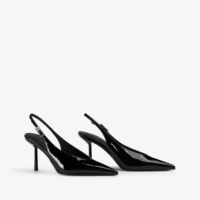 Le Silla Slingback vernice nera Qualità