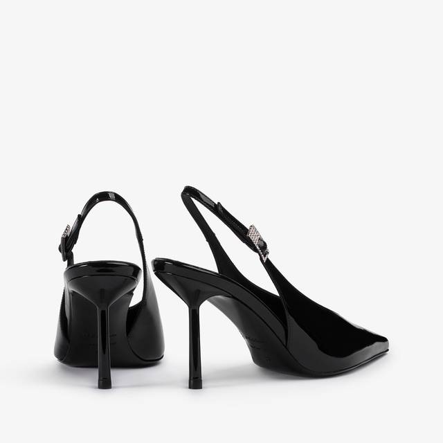 Le Silla Slingback vernice nera Qualità