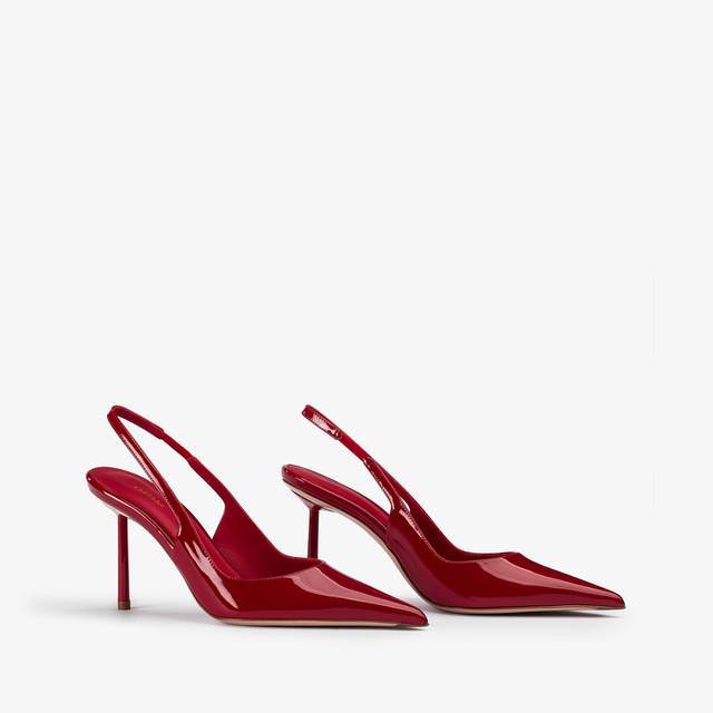 Le Silla Slingback vernice rossa Fino Al -60%