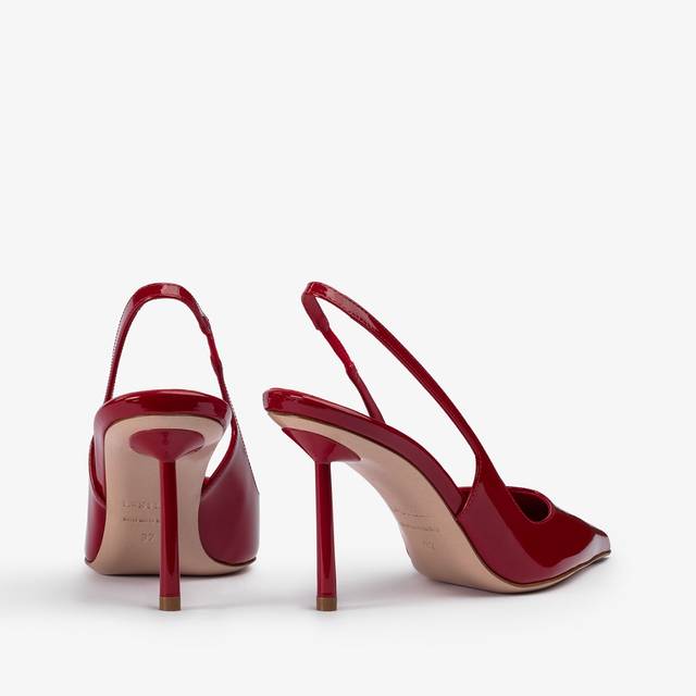 Le Silla Slingback vernice rossa Fino Al -60%