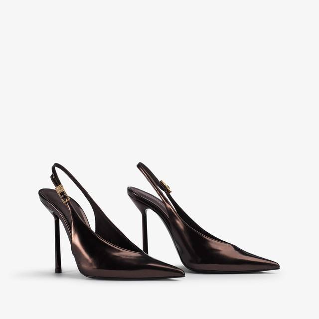 Le Silla Slingback metallizzata marrone fondente I Più Venduti