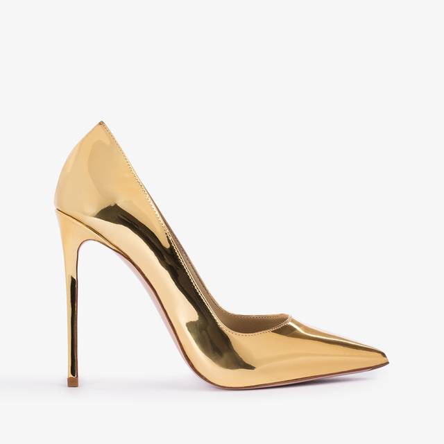 Le Silla Décolleté metallizzata oro pepita Consegna Veloce