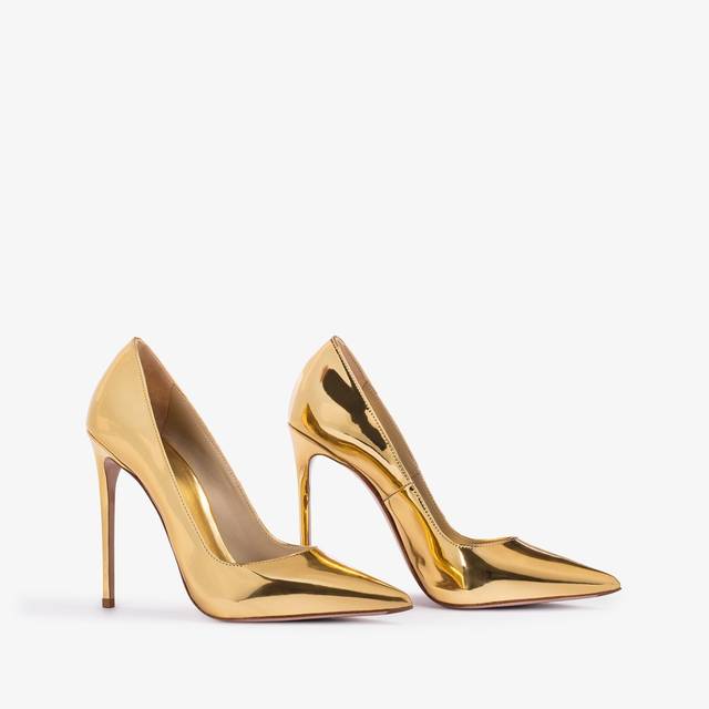 Le Silla Décolleté metallizzata oro pepita Consegna Veloce