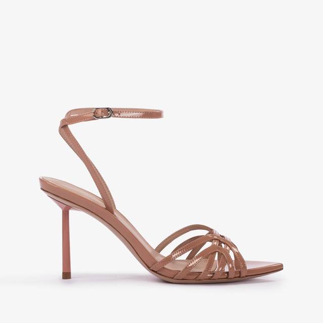 Le Silla Sandalo vernice nude phard