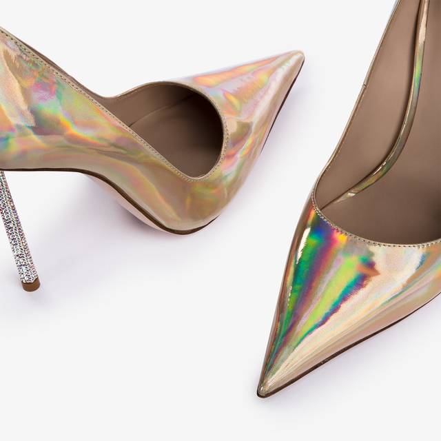 Le Silla Décolleté iridescente nude Hotsell