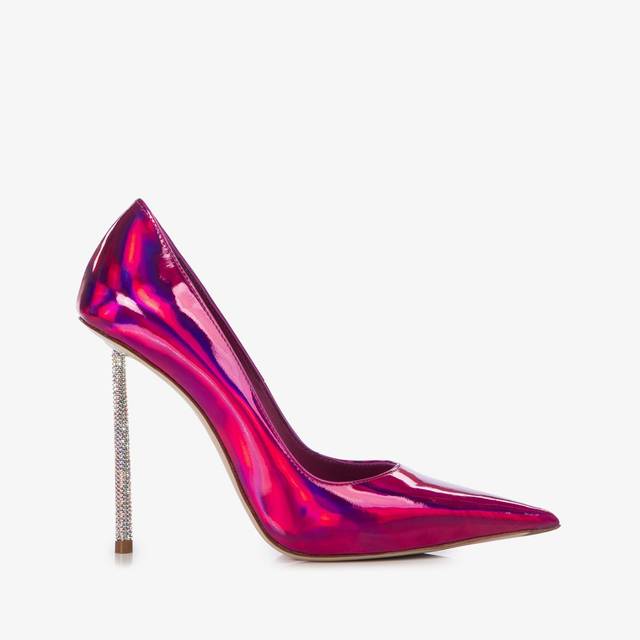 Le Silla Décolleté iridescente fucsia bouganville Vendita Calda