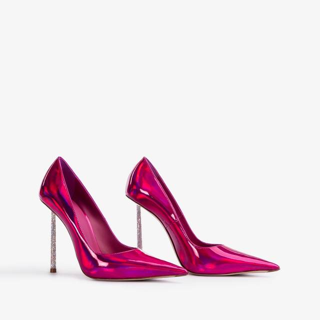 Le Silla Décolleté iridescente fucsia bouganville Vendita Calda