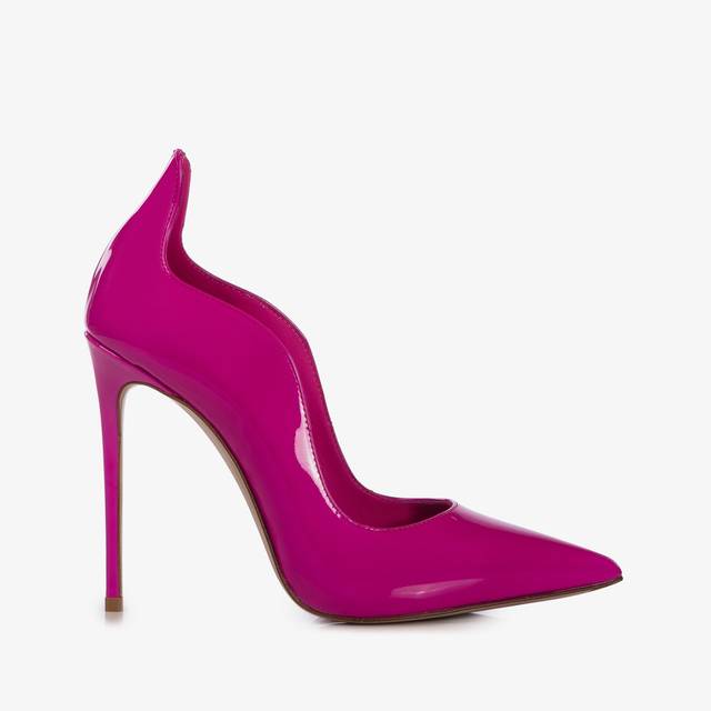Le Silla Décolleté vernice fucsia bouganville Promozione
