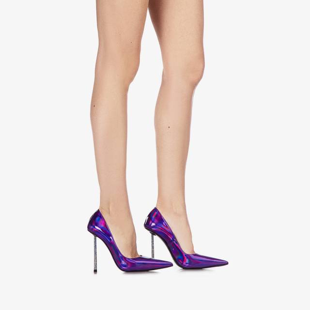 Le Silla Décolleté iridescente viola kamala Offerta settimanale