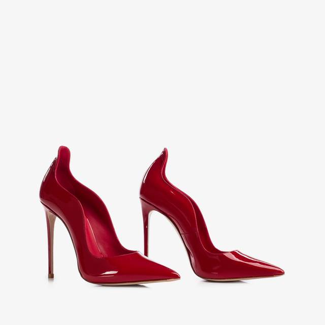 Le Silla Décolleté vernice rossa Italia