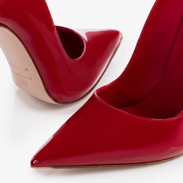 Le Silla Décolleté vernice rossa Italia
