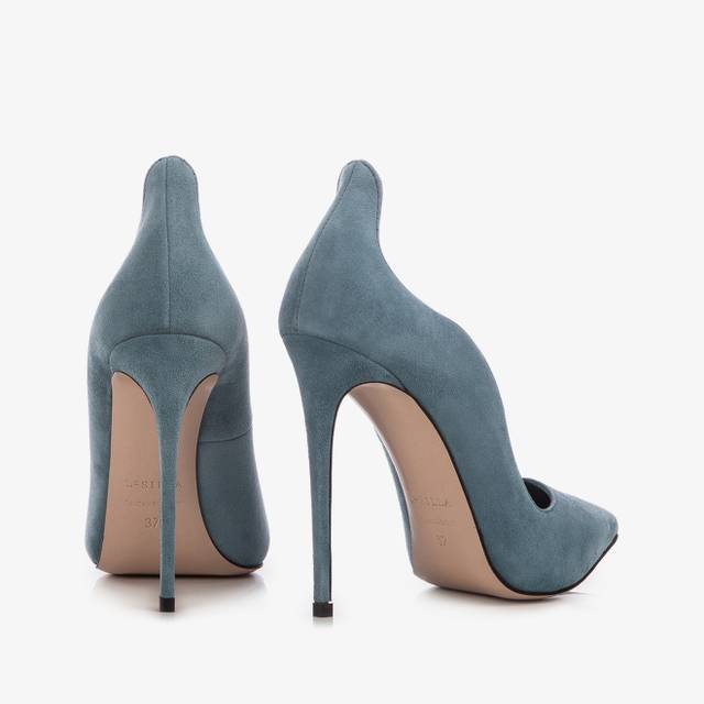 Le Silla Décolleté camoscio azzurro istanbul Promozione Limitata
