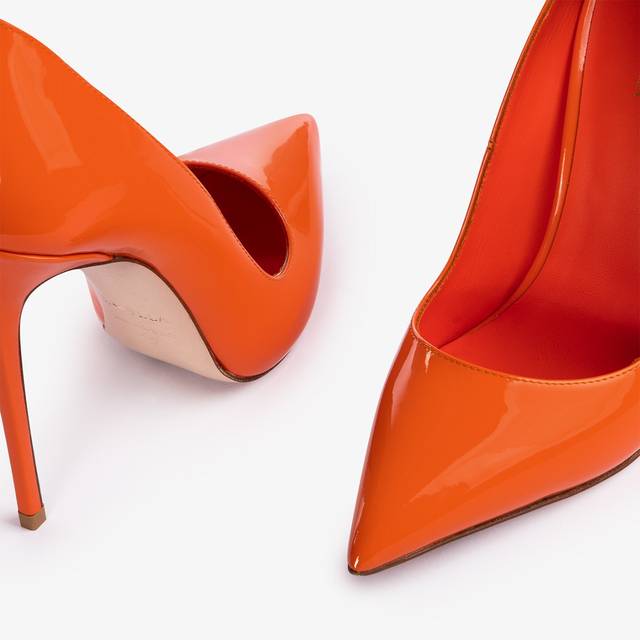Le Silla Décolleté vernice arancione mandarin Convenienza