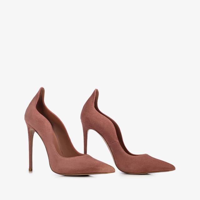 Le Silla Décolleté camoscio marrone cake Online