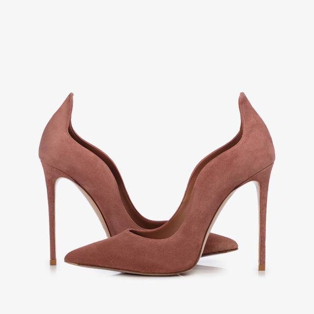 Le Silla Décolleté camoscio marrone cake Online