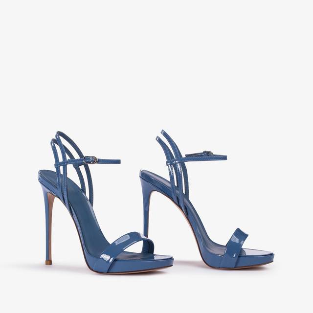 Le Silla Sandalo vernice azzurro nilo Saldi