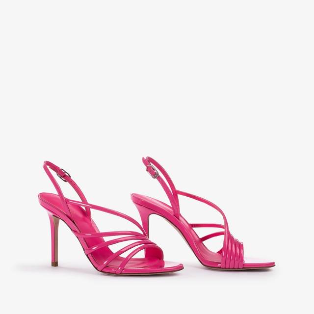 Le Silla Sandalo vernice fucsia party Hotsell