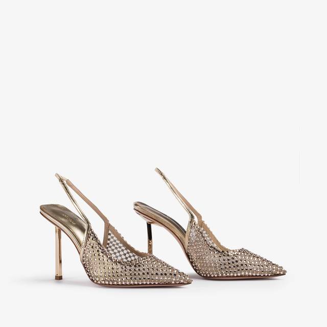 Le Silla Slingback gioiello rete platino I Più Venduti