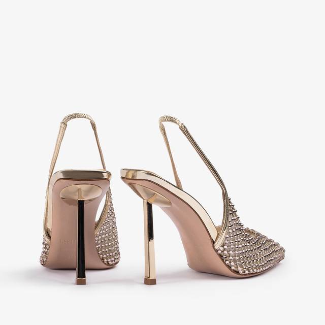 Le Silla Slingback gioiello rete platino I Più Venduti