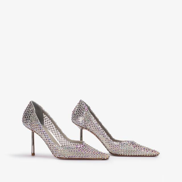 Le Silla Décolleté gioiello rete argento eclissi Vendite Flash