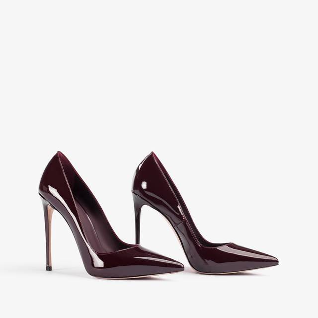 Le Silla Décolleté vernice rossa cherry Negozio