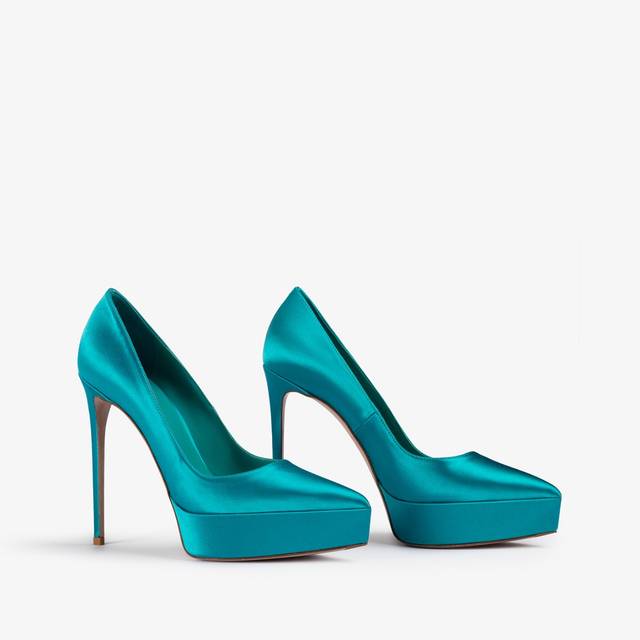 Le Silla Décolleté con plateau raso verde procida Offerta esclusiva