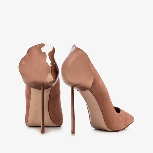 Le Silla Décolleté camoscio marrone cake Offerta Pasqua
