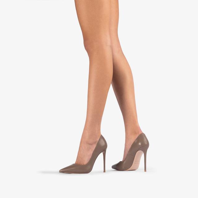 Le Silla Décolleté pelle grigia sesamo Offerta temporanea