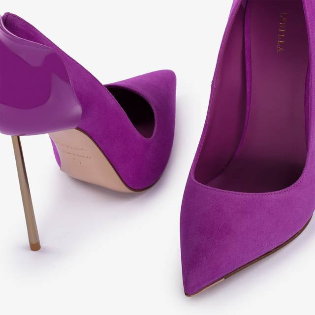 Le Silla Décolleté camoscio lavanda darling Offerte stagionali