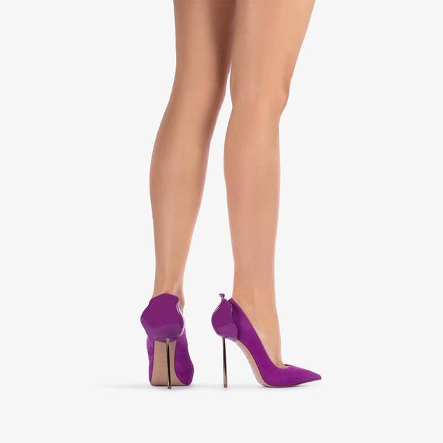 Le Silla Décolleté camoscio lavanda darling Offerte stagionali