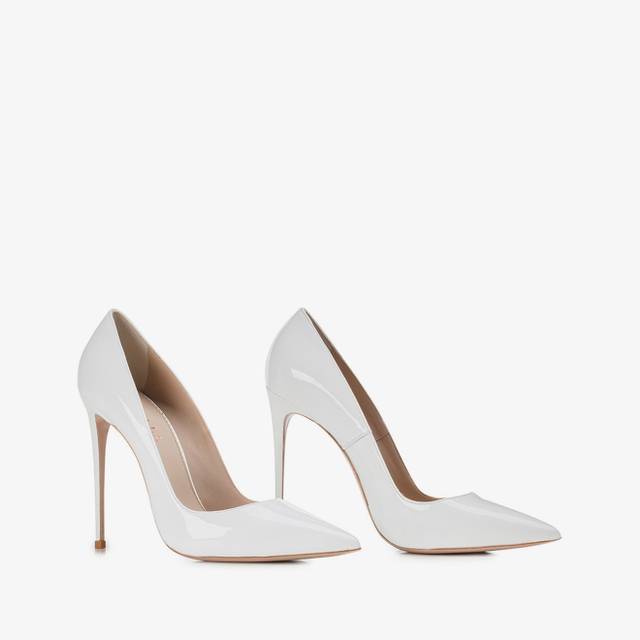 Le Silla Décolleté vernice bianca Ultimo giorno