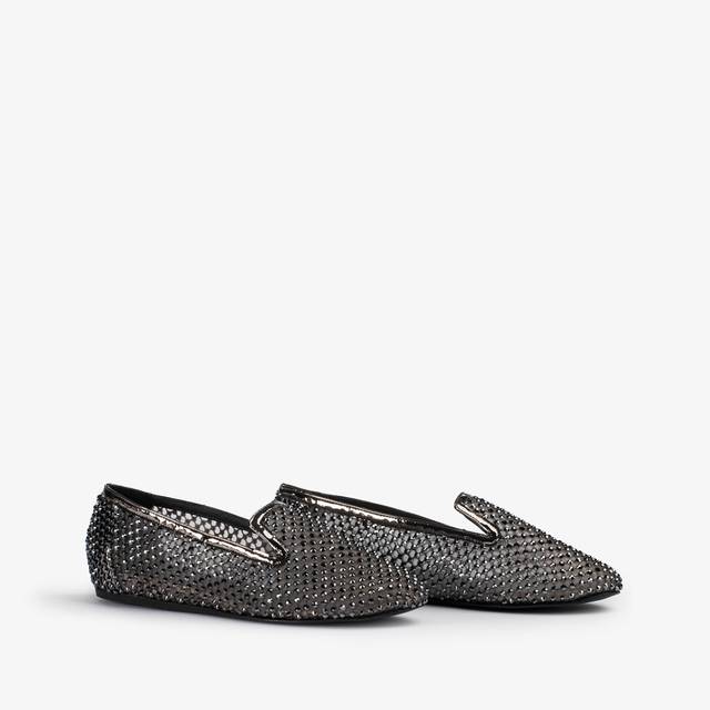 Le Silla Slipper gioiello rete e Cristalli peltro Only for today