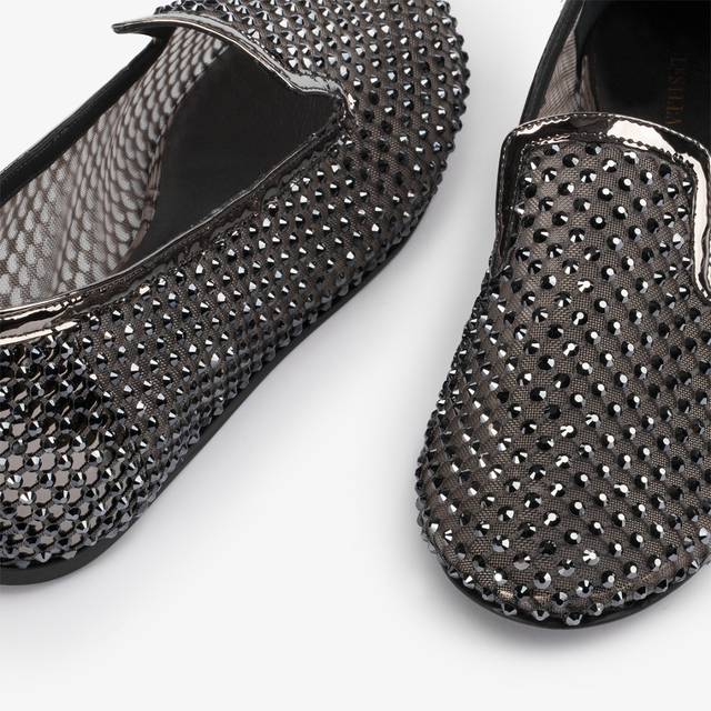 Le Silla Slipper gioiello rete e Cristalli peltro Only for today