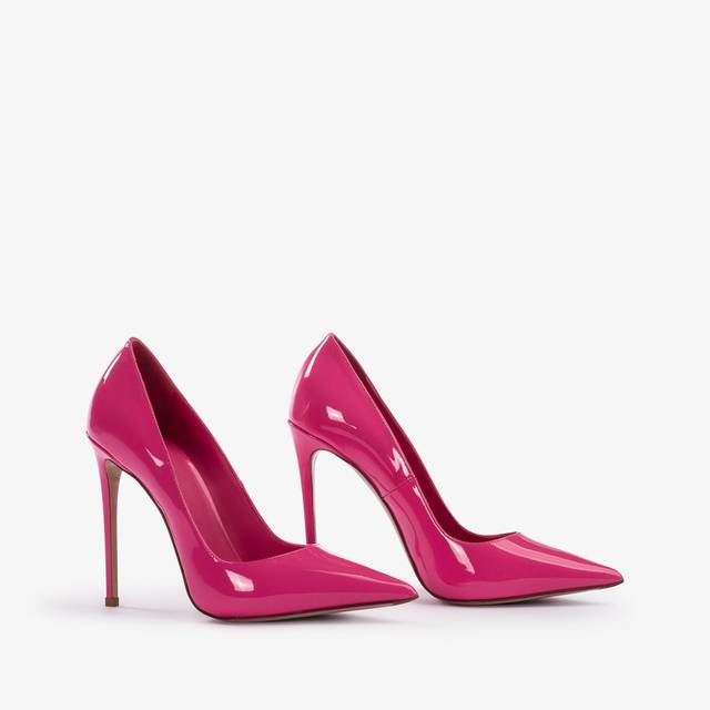 Le Silla Décolleté vernice fucsia party Limitato a 3 giorni