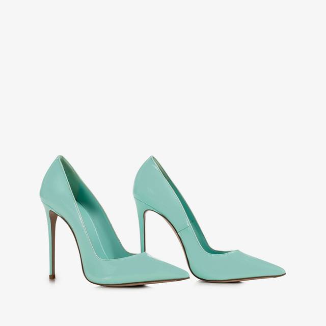 Le Silla Décolleté vernice azzurra pure water Sconto di tempo limitato