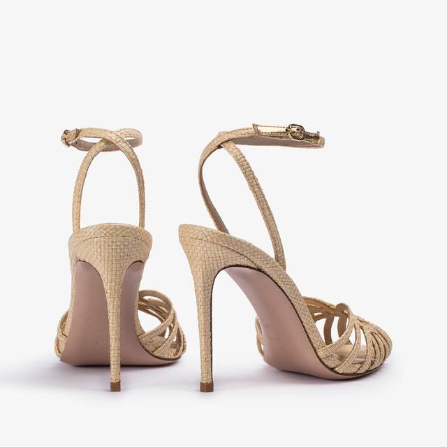 Le Silla Sandalo rafia beige naturale Offerte stagionali