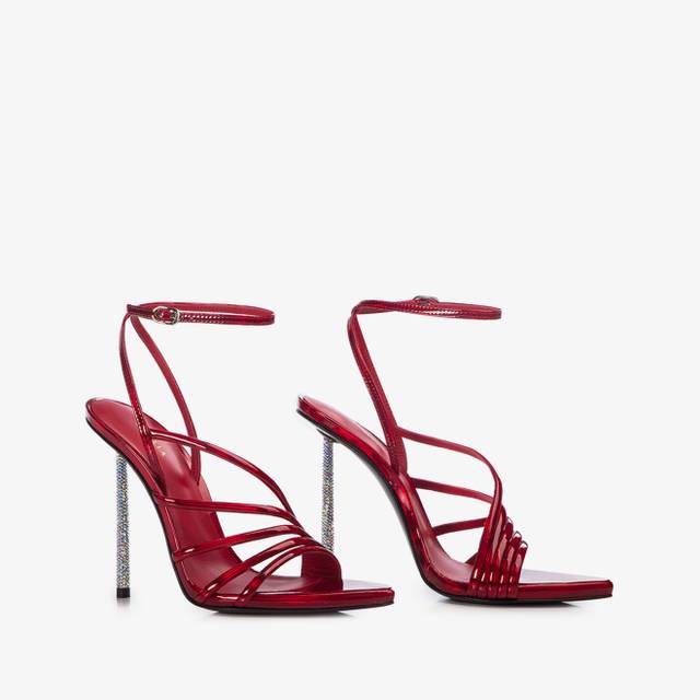 Le Silla Sandalo iridescente rosso rebel ACQUISTA ORA