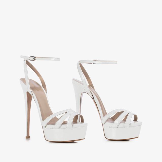 Le Silla Sandalo vernice bianco Officina
