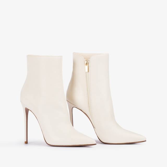 Le Silla Stivaletto nappa bianco milk Vendite Flash