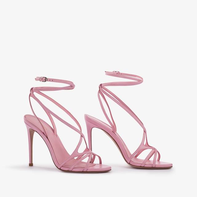 Le Silla Sandalo pelle rosa dea Spedizione gratuita