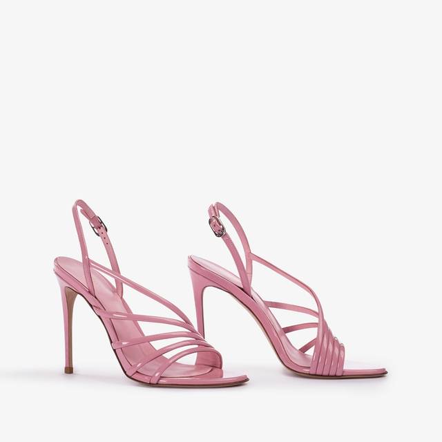 Le Silla Sandalo vernice rosa dea Vendita calda