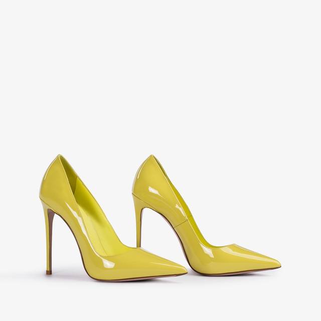 Le Silla Décolleté vernice giallo viper Latest fashion