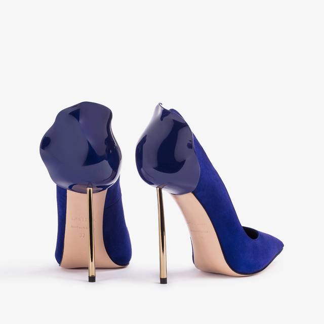 Le Silla Décolleté camoscio blu lazuli Enormi risparmi